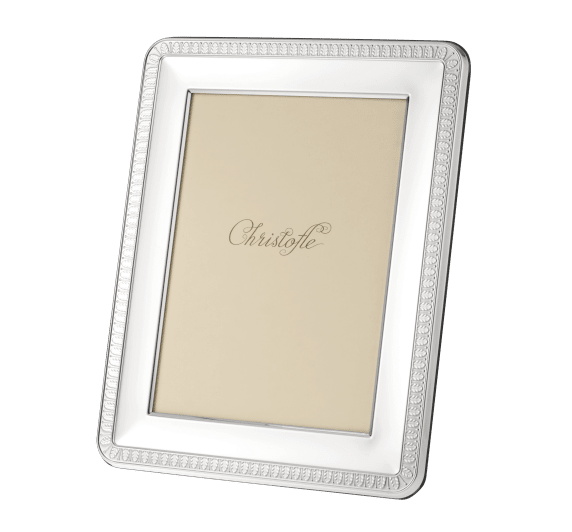 CHRISTOFLE クリストフル フォトフレーム マルメゾン Silver plated Malmaison picture frame - for 13 x 18 cm photos